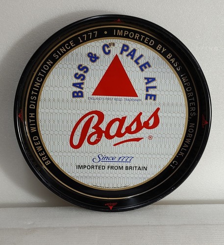 Bass beer sign tray two - beer, or