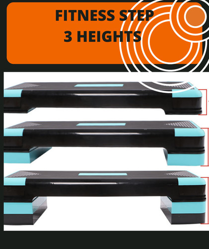 Fitness step adjustable - step,