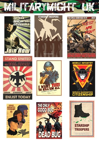 Scale 12 figure posters - 1, 12"