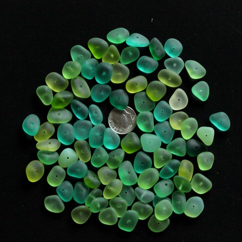Pieces center drilled beach - center,
