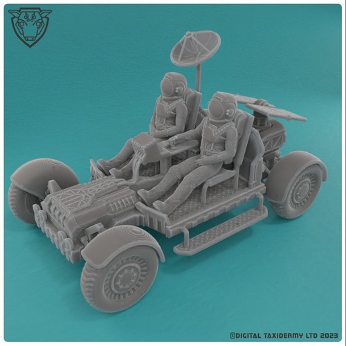 Lunar rover apollo miniatures - lunar,