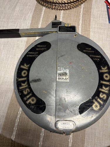Disklok steering wheel - disklok,