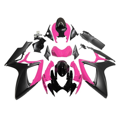 Injection pink black fairing - black,