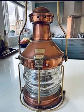 B. Pedersen Lanternefabrikk Oslo Boat Lantern Nautical Maritime Ship Lamp