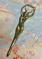 Vintage Solid Brass Risque