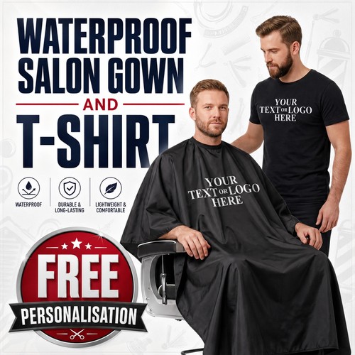 Personalised waterproof salon - personalised,