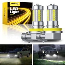 2x H11 H8 H9 LED Car Headlight Fog Light Kit Canbus Error Free 6500K White Bulbs