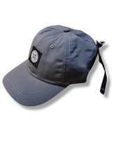 Stone Island Baseball Cap One Size Hat Adjustable Grey Unisex