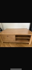 Next oak effect coffee table with drawers