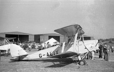35MM ORIG AIRCRAFT NEG G-ALIX DH.82A Tiger Moth HEDON 1951 #8903