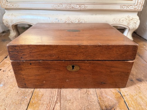 Vintage hardwood writing - writing, slope