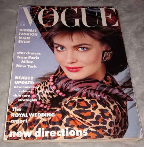 Vogue magazine september 1986 - vogue,