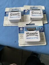 Genuine Wilkinson Sword Mens Shave and Style Razor Blades (3xPacks of 2)