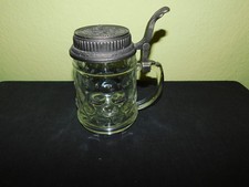 Beer Stein With Pewter Lid!