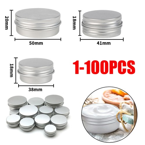 100pcs metal storage tin - 100pcs,
