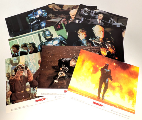 Robocop lobby card set - set, |