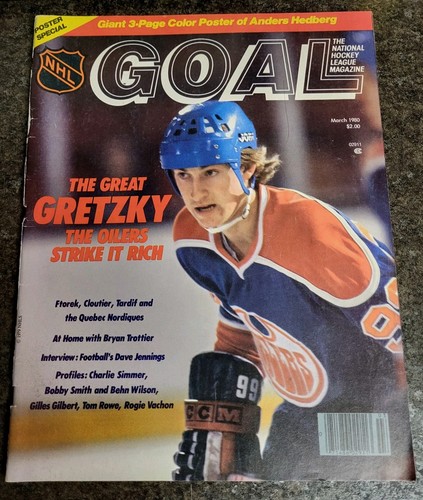 Nhl goal magazine oilers - nhl, wayne