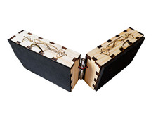 Wearable Cajon / Stomp-box. 'The Rhythmic' M3 electric hand drums singer