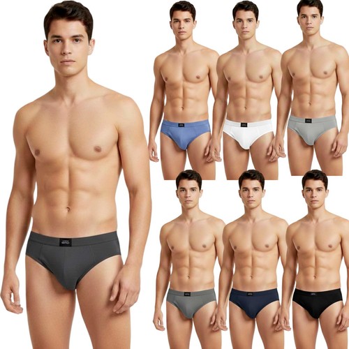Mens plain briefs underwear - mens,