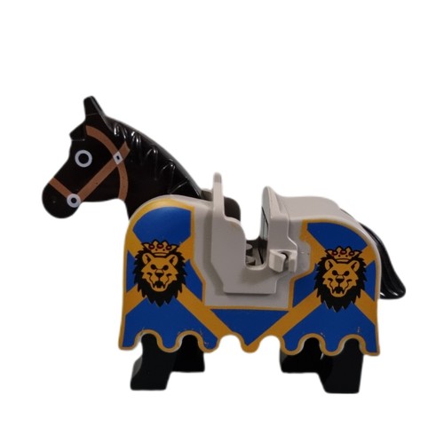 Horse barding armor lion - barding, heads