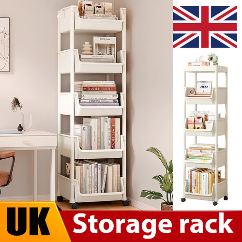Tiers storage trolley cart - 5,
