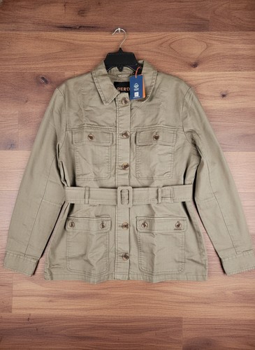 Superdry cotton belted safari - cotton,