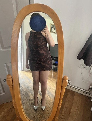 Primark dark brown marble
