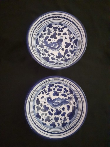 Two augusta deruta bowls - augusta,