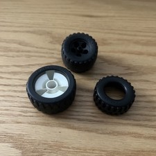 MECCANO WHEEL AND TYRE SPARE PARTS