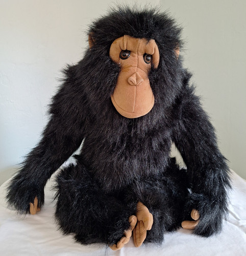 Vintage 1990s long hair chimp - long,