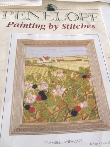 Vintage kit painting by - ",