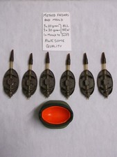 6 x top quality method feeders and mould