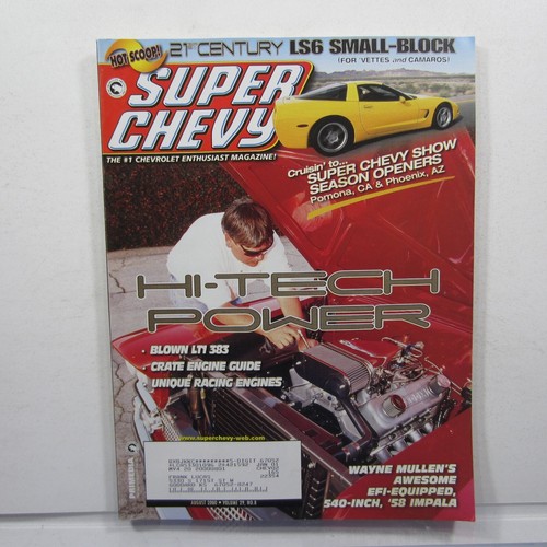 Super chevy aug 2000 pomona - chevy,