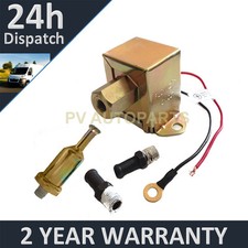 ELECTRIC FUEL PUMP UNIVERSAL 12 VOLT FOR PETROL DIESEL CARBURETTOR ENGINES