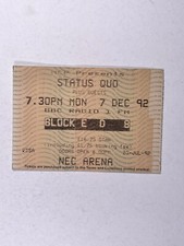 Status Quo Ticket Francis