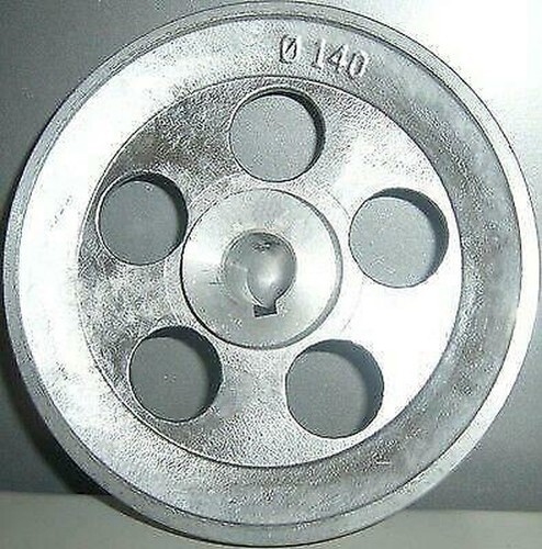 Pulley flywheel electric motor - flywheel,