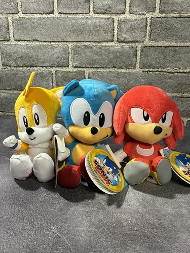 Sonic the hedgehog plush set - sonic,