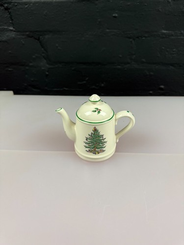 Spode christmas tree tea pot - spode,