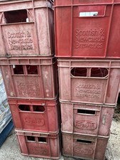SCOTTISH & NEWCASTLE or S&N - Newcastle Brown Ale BEER CRATE.