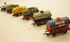 6 x 00 gauge TANK WAGONS -