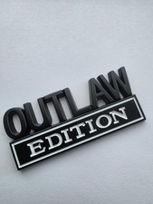 3D METAL OUTLAW EDITION BLACK