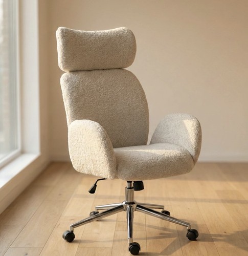 Desk chair with adjustable - desk,