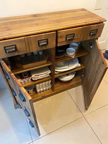Wooden sideboard from