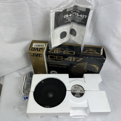 Jvc 417 car stereo dual - cs-417,