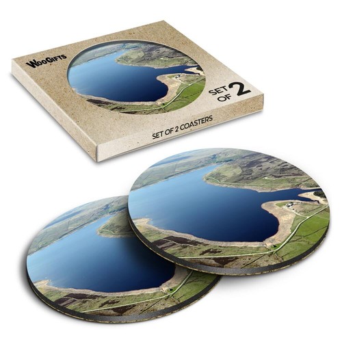 Round mdf coaster water - round,