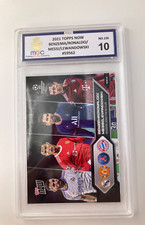 TOPPS NOW 2021 BENZEMA / RONALDO / MESSI / LEWNADOWSKI   MGC 10