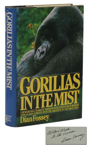 Gorillas the mist signed - mist,