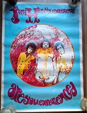 Jimi Hendrix Authentic Poster