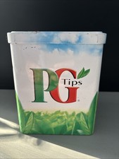 PG TIPS TEA STORAGE TIN CADDY