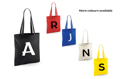 Personalised cotton tote bag - cotton,